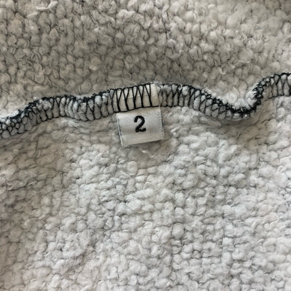 Quinn and Fox Dress Fleece Black White Chameleon - Picture 7 of 8